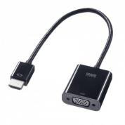HDMI-VGA変換アダプタ(HDMI Aオス-VGAメス)