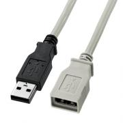 USB延長ケーブル(3m・ライトグレー)