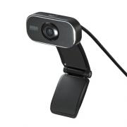 WEBカメラ(フルHD・高画質・200万画素・ブラック)