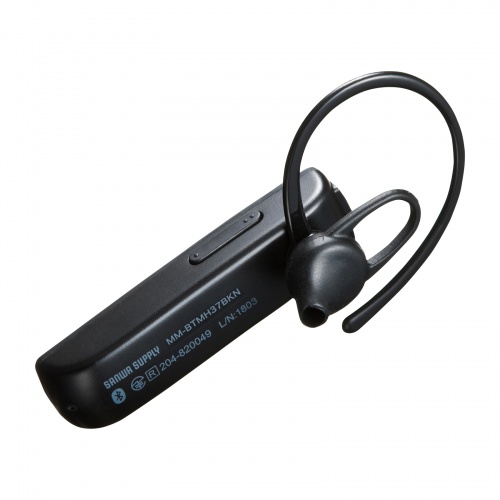 Bluetoothモノラルヘッドセット / MM-BTMH37BKN：デジモノパーツ.com