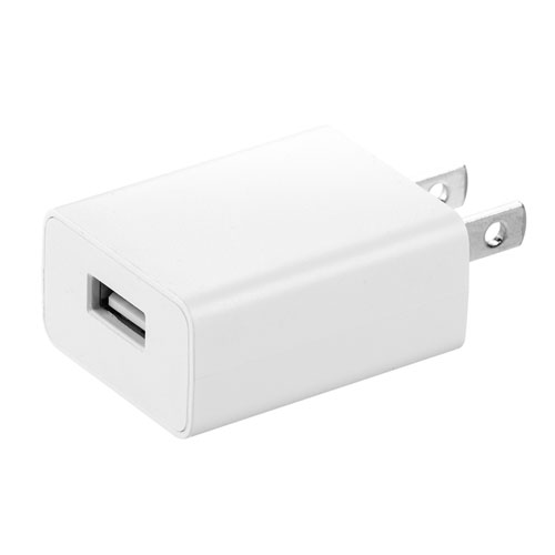 【アウトレット】USB充電器(1A・ホワイト)