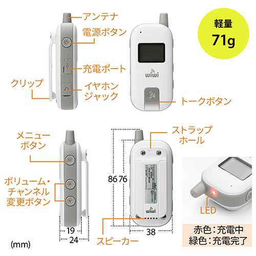 イヤホン チャンネル