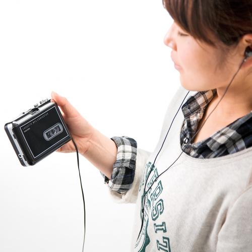 カセットテープ MP3変換プレーヤー デジタル化 コンバーター / YK-MEDI002：デジモノパーツ.com