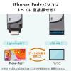 iPhone・iPad USBメモリ 128GB USB3.2 Gen1(USB3.1/3.0) Lightning対応 MFi認証 スイング式