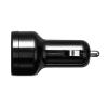 Quick Charge 3.0対応カーチャージャー(iPhone・スマートフォン・タブレット充電・USB2ポート・急速充電・シガーソケット・5V/3A・最大出力36W・12V/24V対応・ブラック)