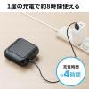 【セール】ポータブル拡声器(ハンズフリー拡声器・スマホ/Bluetooth対応・12W・ポータブル)