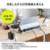 ◆セール◆Surface専用ドッキングステーション Type-Cハブ 4K/30Hz HDMI USB×3 LAN PD100W Pro 7/Pro X/Go/Go 2/Go 3 対応
