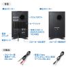 Bluetoothスピーカー(高音質・テレビ・低遅延・apt-X/AAC対応・NFC対応・3.5mmステレオミニプラグ・木製・48W)