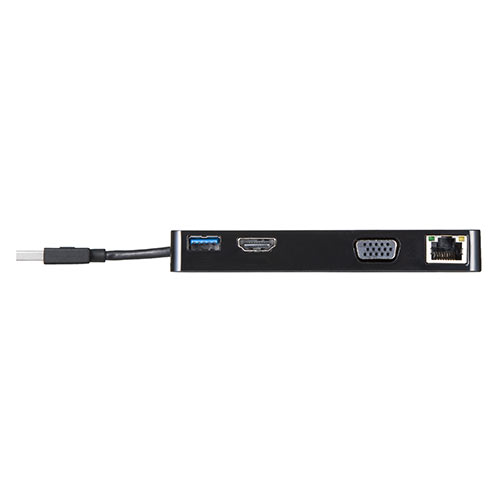 USB3.0ドッキングステーション(ディスプレイ接続・HDMI/VGA・USBハブ/1