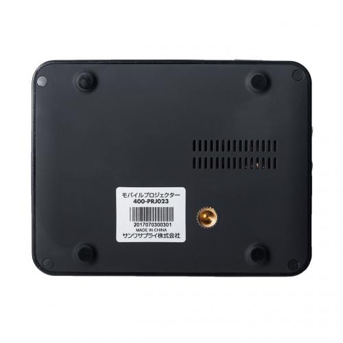 モバイルプロジェクター(HDMI・バッテリー・スピーカー内蔵・手のひらサイズ・30ルーメン・ファンレス・三脚対応) / YK-PRJ023 /  レビュークチコミ評価：デジモノパーツ.com